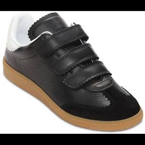 COPY - Isabel Marant Beth Low Top Sneaker- Black, Size 11